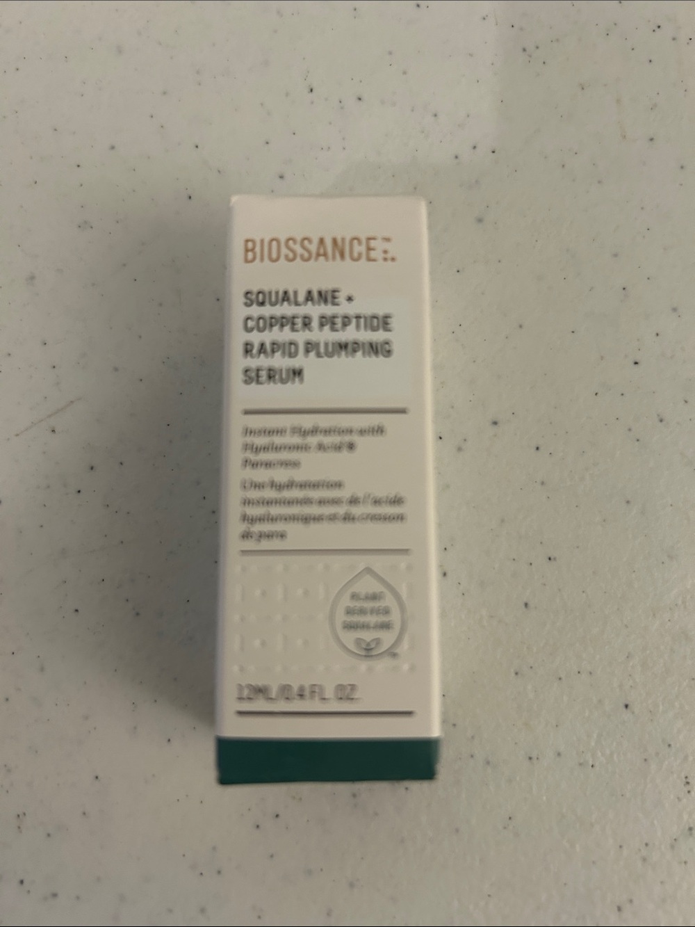 Biossance Squalane + Copper Peptide Rapid Plumping Serum 0.4 fl oz